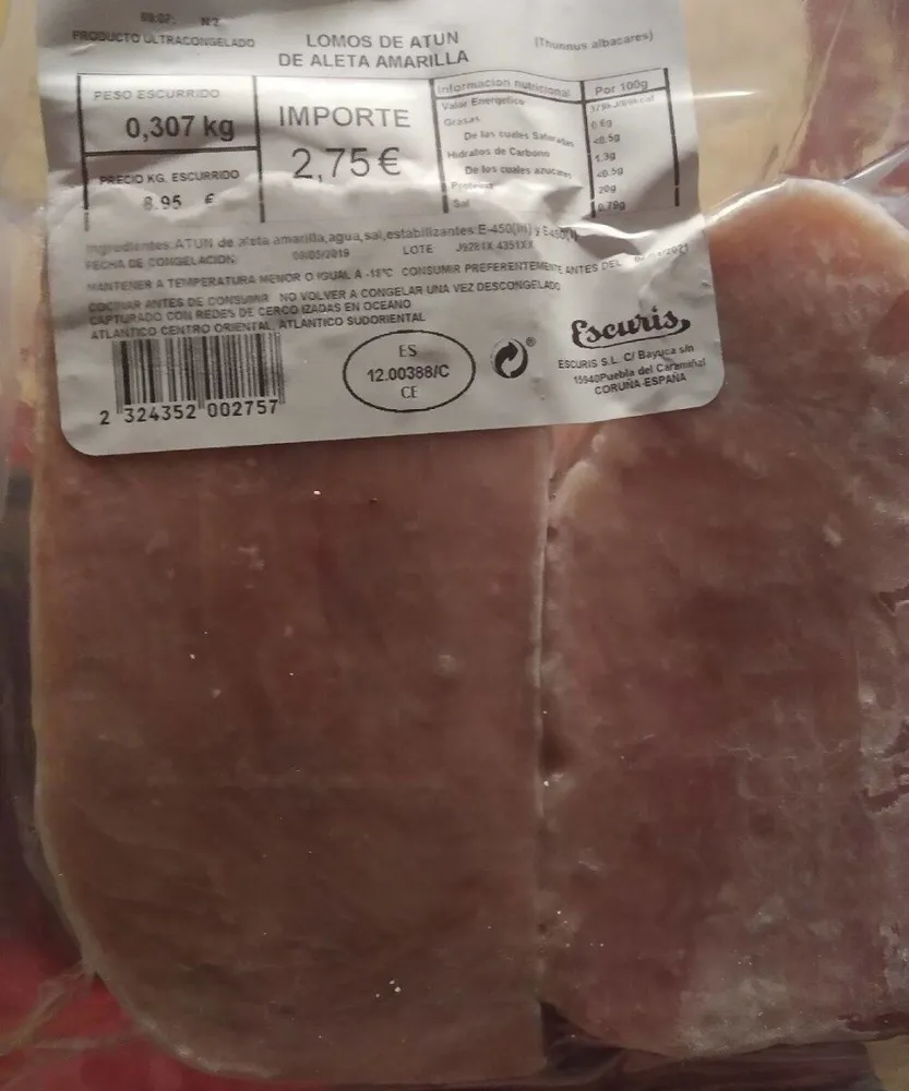 Lomos de atun