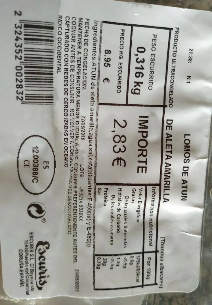Lomos de atun