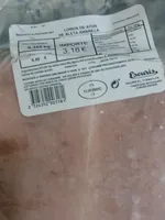 Lomos de atún congelados
