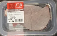 Rodajas de atún de aleta amarilla congeladas