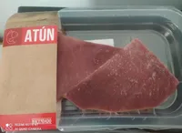 Rodaja de atún de aleta amarilla