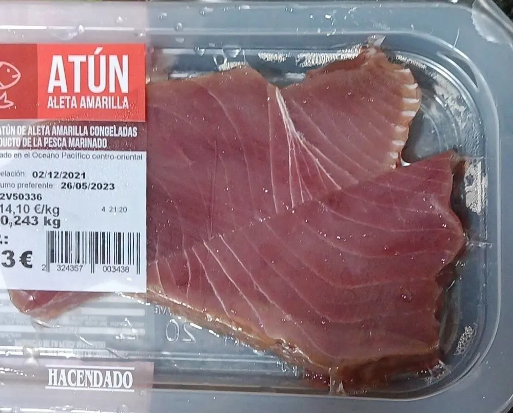 Atún aleta amarilla