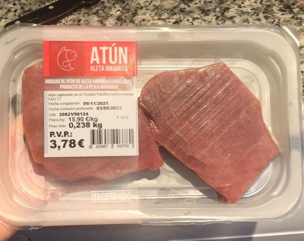 Atun aleta amarilla