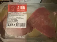 ATÚN ALETA AMARILLA RODAJAS DE ATÚN DE ALETA AMARILLA CONGELADAS