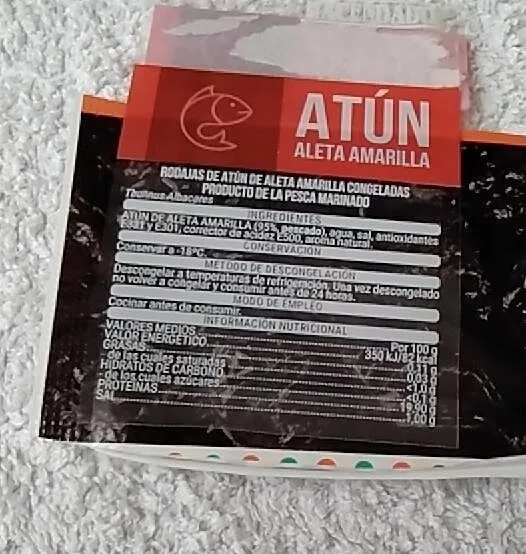 Atun, congelado
