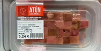 Tacos de atún de aleta amarilla congelados