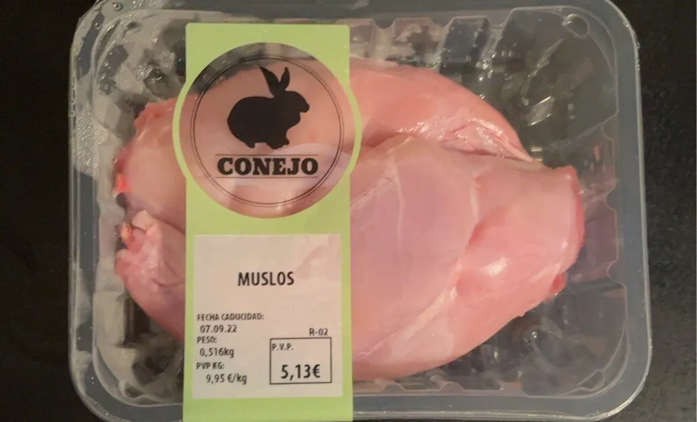 Muslo de conejo