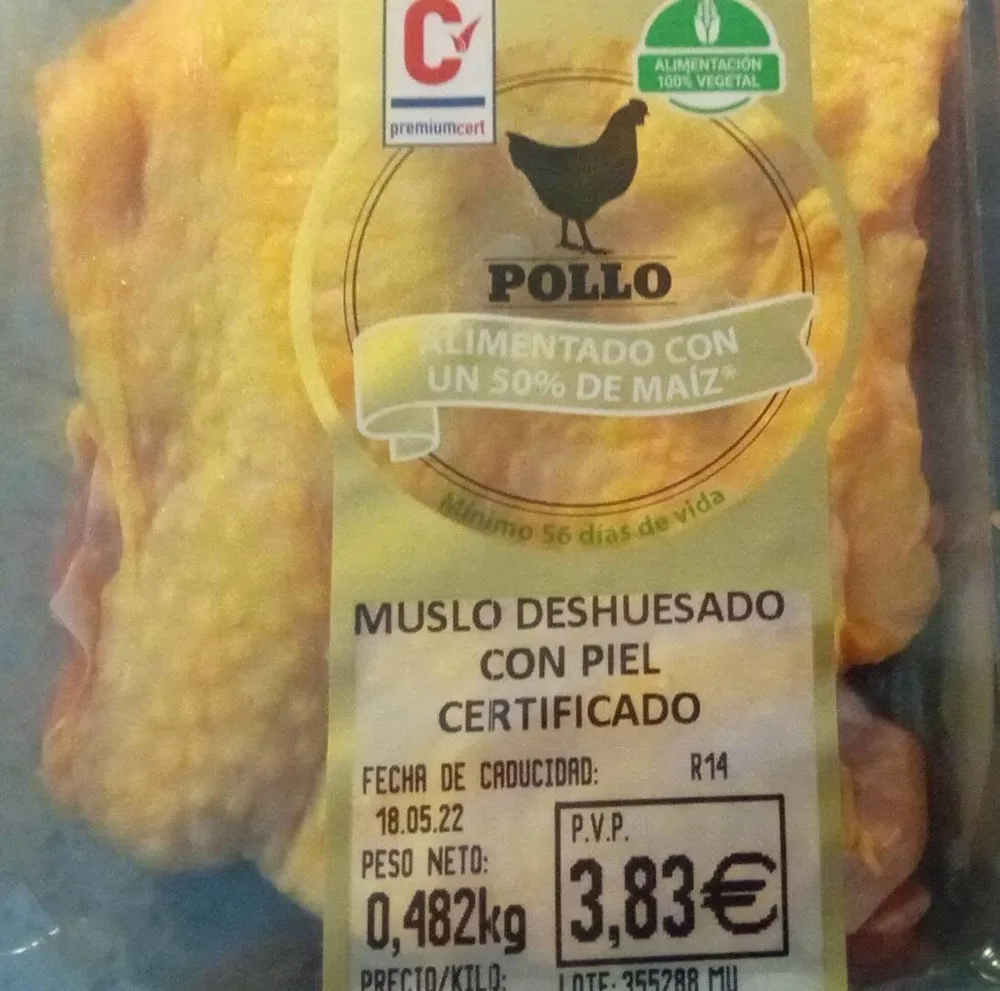 Muslo Deshuesado Con Piel