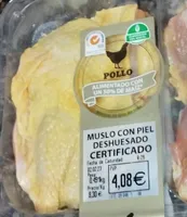 Muslo de pollo deshuesado