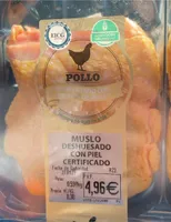 Muslo deshuesado con piel certificado
