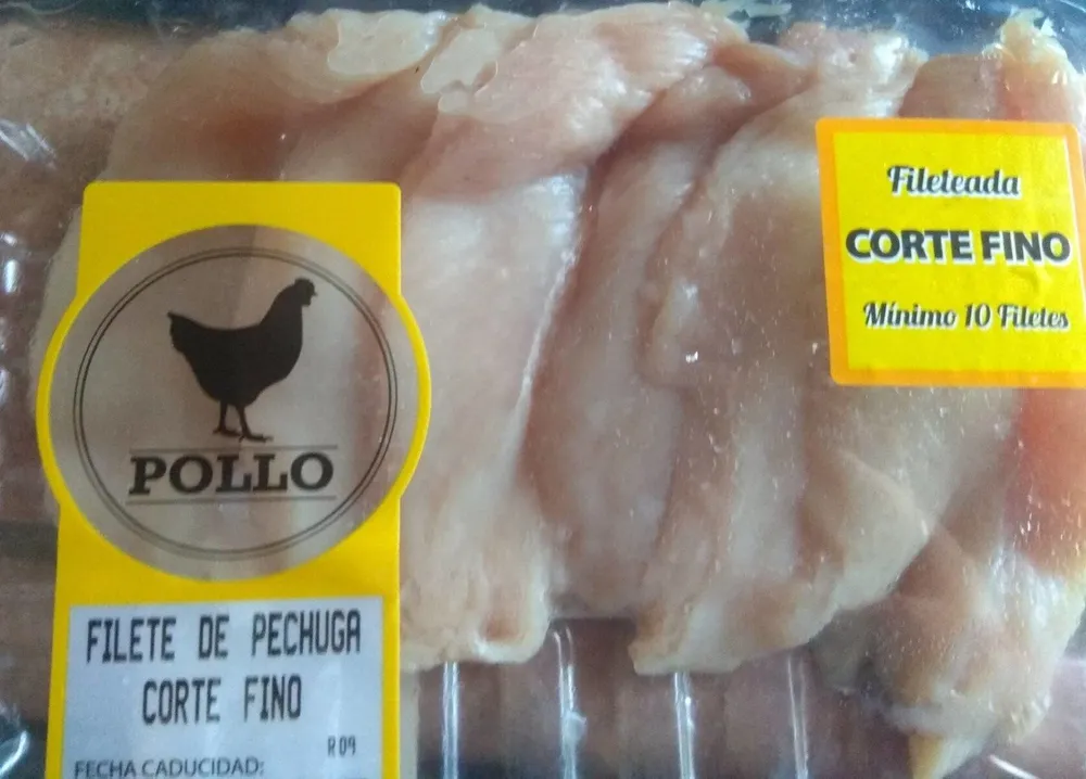 Filete de pechuga pollo