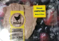 Filete de pechuga corte fino