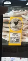 Patas de pollo limpias
