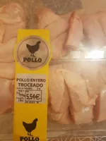 Pollo entero troceado