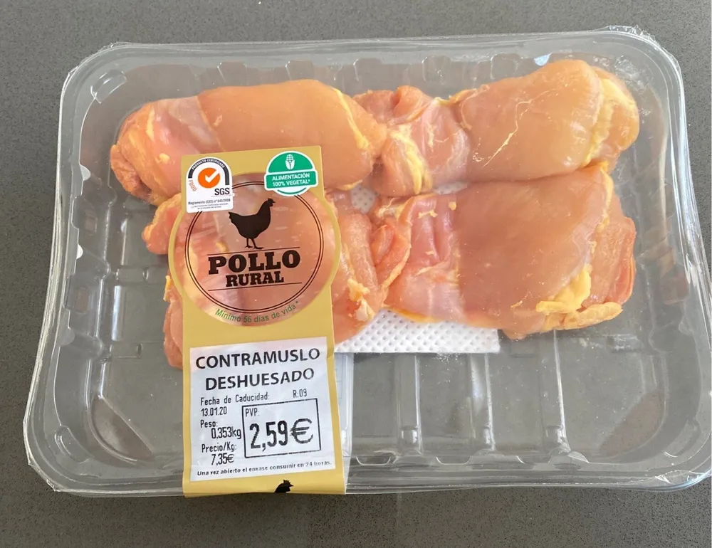 Contramuslo Deshuesado