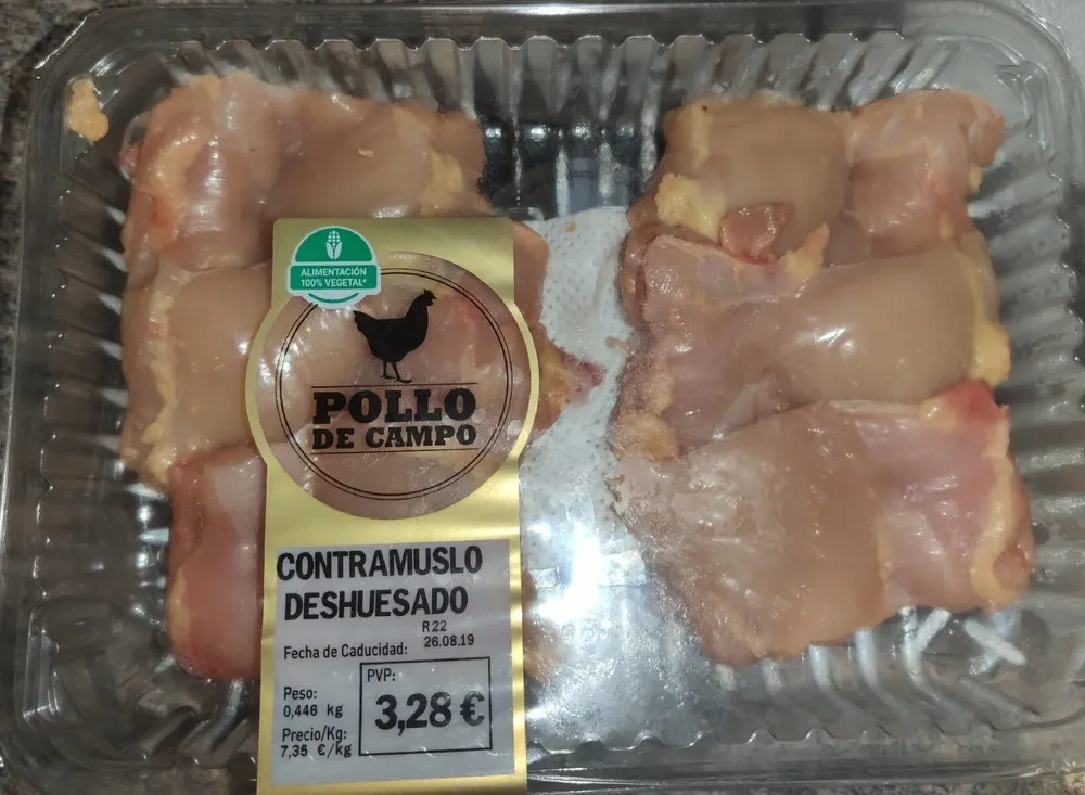 Contramuslo deshuesado