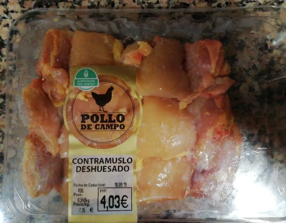 Contramuslo deshuesado
