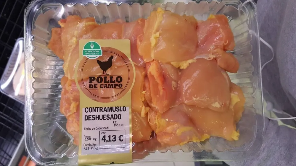 Contramuslo deshuesado