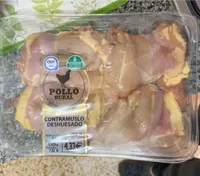 Contramuslo deshuesado pollo