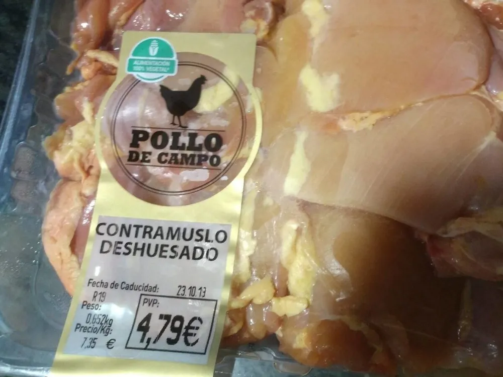 Contramuslo deshuesado