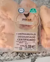 Contramuslo deshuesado de pollo