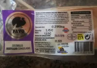 Solomillo marinado congelado