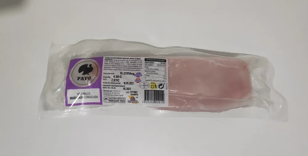 Solomillo Marinado Congelado