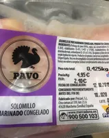 Solomillo marinado congelado
