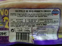 Solomillo de pavo congelado