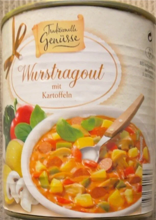 Wurstragout mit Kartoffeln