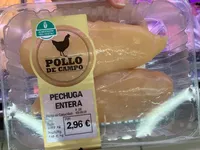 Pollo de campo pechuga entera