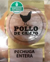 Pechuga entera de pollo rural