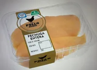 Pechuga entera de pollo