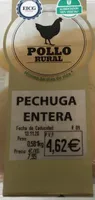 filete de pechuga de pollo
