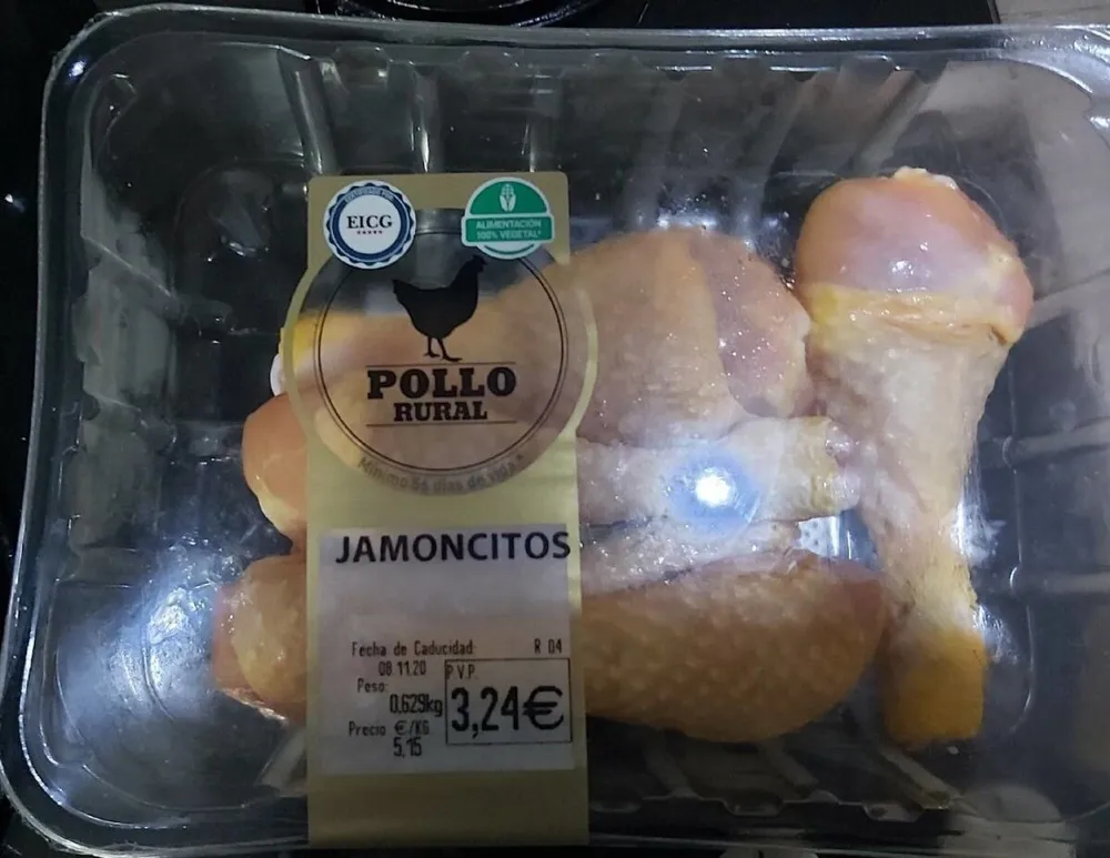 Jamoncitos pollo rural