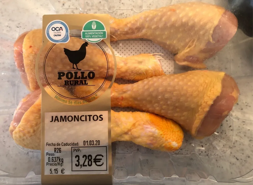 Jamoncitos Pollo Rural
