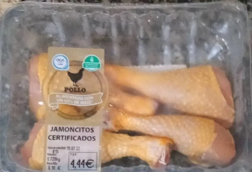 Pollo Jamoncitos Certificados