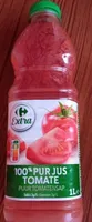 100% pur jus tomate
