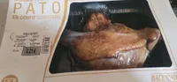 Muslo de pato en confit