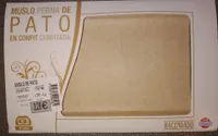 Muslo de pato en confit
