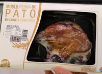 Muslo de pato confitada