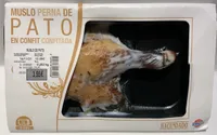 Muslo de pato en confit