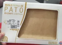 Muslo de pato en confit