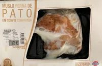 Muslo perna de pato confinada