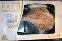Muslo de pato en confit