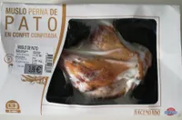 Muslo de pato en confit