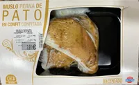 Muslo de pato en confit