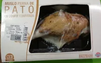 Muslo de pato en confit