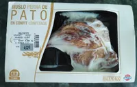 Muslo de pato en confit