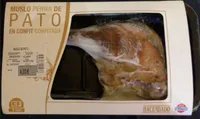 Muslo pato en confit